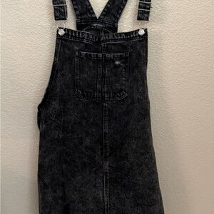 Wild Fable Charcoal Denim Overalls